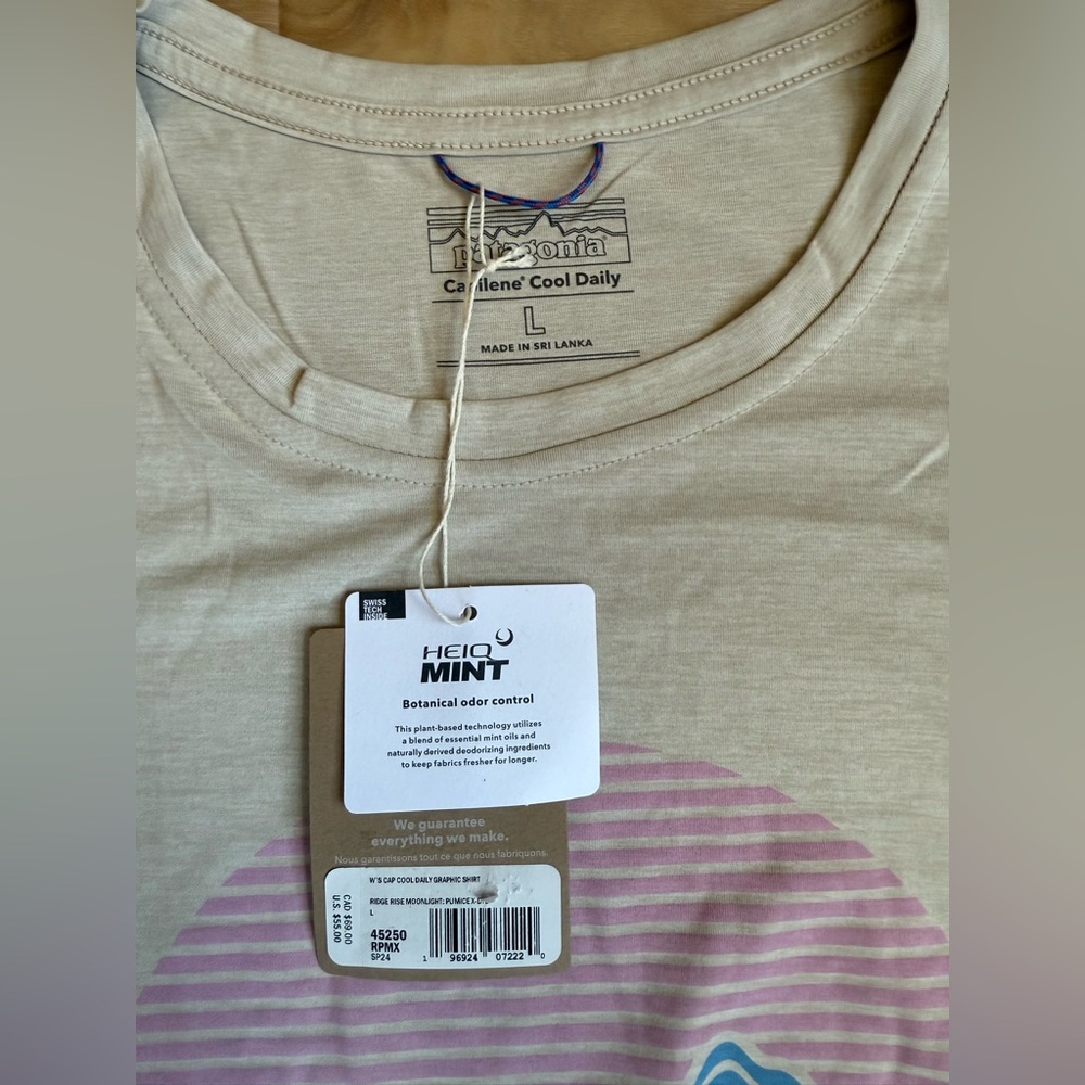 Patagonia Women's Capilene® Cool Daily Graphic Shirt - 45250 - RPMX - Size L - Picture 4 of 4